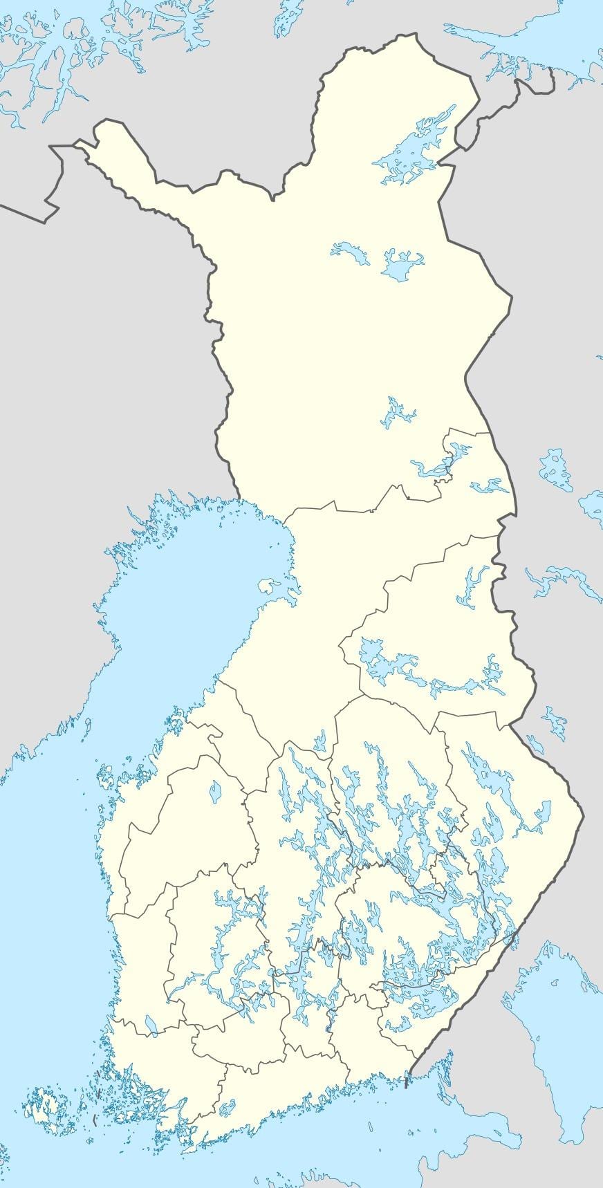Finland ਦਾ ਨਕਸ਼ਾ ਸਥਿਤੀ