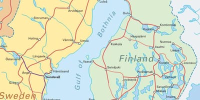 Finland ਗੱਡੀ ਦਾ ਨਕਸ਼ਾ